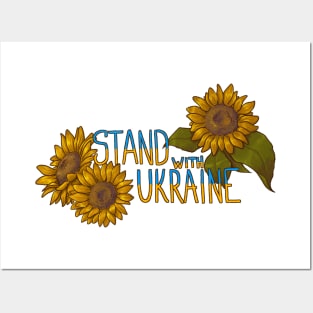 Stand with Ukraine Posters and Art